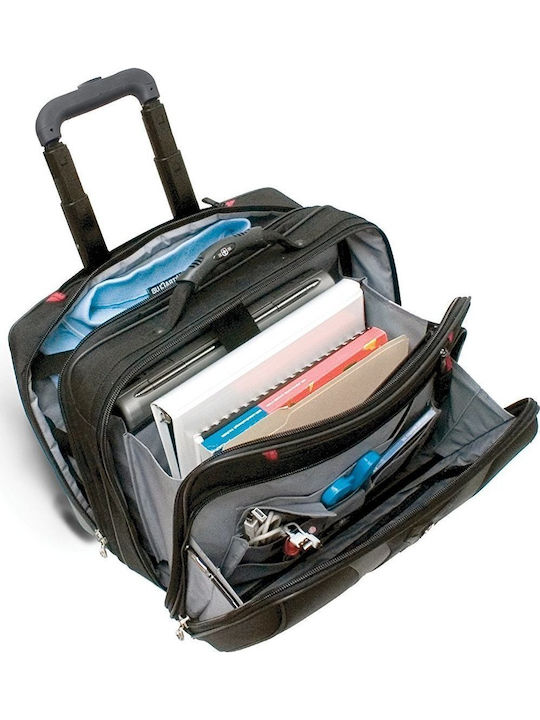 Wenger Granada Τσάντα Laptop 17" με Ροδάκια σε Μαύρο χρώμα - Image 2