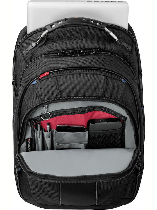 Wenger Carbon Τσάντα Πλάτης για Laptop 17" σε Μαύρο χρώμα - Image 5