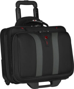Wenger Granada Τσάντα Laptop 17" με Ροδάκια σε Μαύρο χρώμα