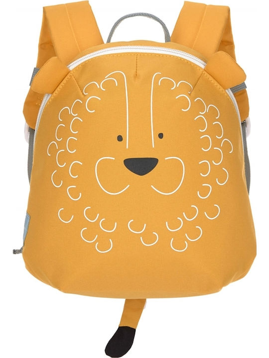 Laessig Friends Lion Σχολική Τσάντα Πλάτης Νηπιαγωγείου Κίτρινη 1203021832