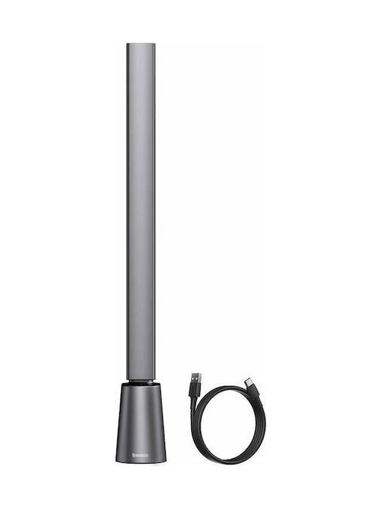 Baseus Smart Eye Series Επαναφορτιζόμενο LED Φωτιστικό Γραφείου Αναδιπλούμενο σε Γκρι Χρώμα DGZG-0G - Image 2