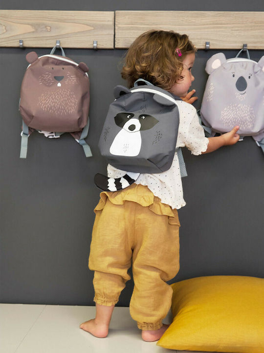 Laessig Tiny Bunny Σχολική Τσάντα Πλάτης Νηπιαγωγείου Μωβ 1203021778 - Image 3