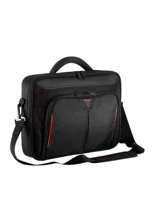 Targus Classic+ Clamshell Τσάντα Ώμου / Χειρός για Laptop 18" Black/Red - Image 4