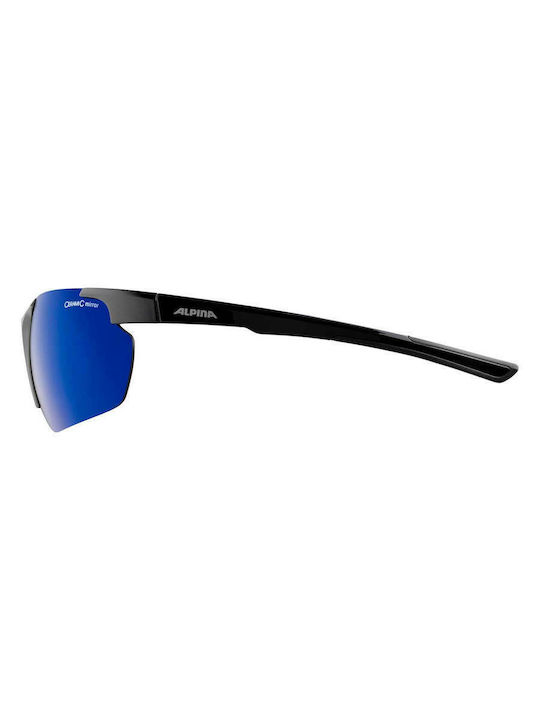 Alpina Defey HR Unisex Γυαλιά Ηλίου με Κοκκάλινο Σκελετό Black A8657332 - Image 3