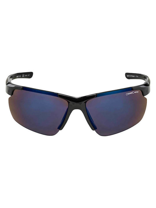 Alpina Defey HR Unisex Γυαλιά Ηλίου με Κοκκάλινο Σκελετό Black A8657332 - Image 2