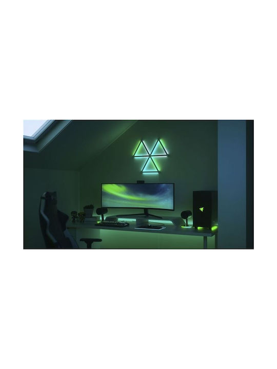 Nanoleaf Smart Neon Διακοσμητικό Φωτιστικό Lines Starter Kit LED RGB 9τμχ 27.8εκ. NL59-K-0002LW-9PK-EU - Image 3