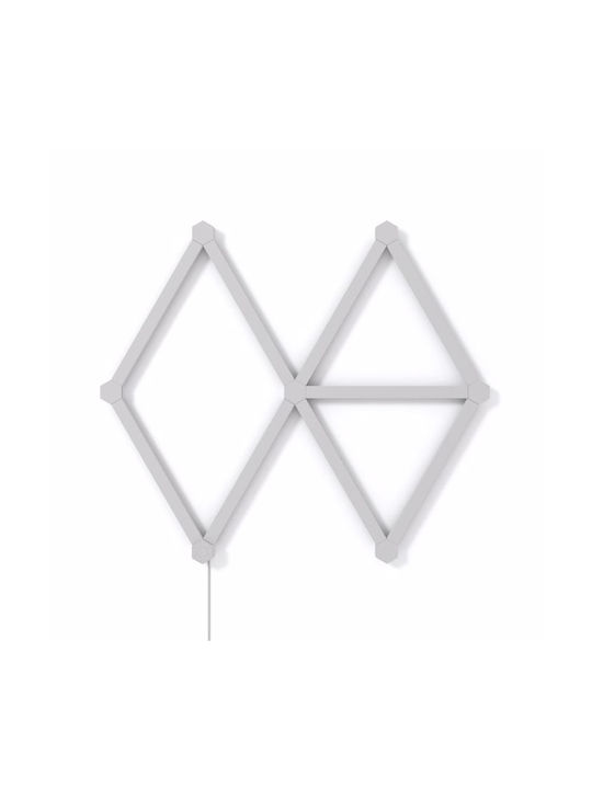 Nanoleaf Smart Neon Διακοσμητικό Φωτιστικό Lines Starter Kit LED RGB 9τμχ 27.8εκ. NL59-K-0002LW-9PK-EU - Image 2