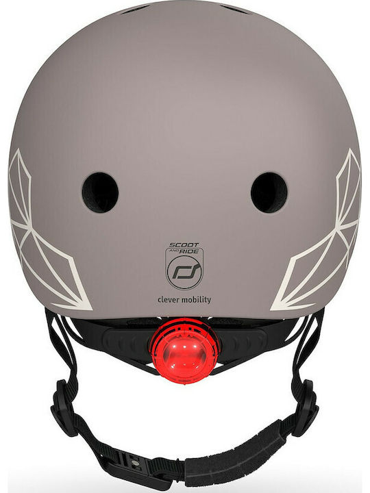 Scoot & Ride 96563 Παιδικό Κράνος για Πατίνι Καφέ - Image 4