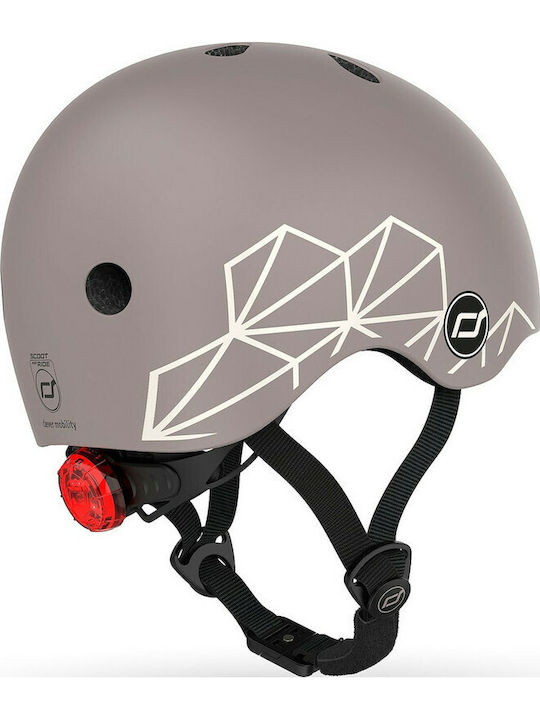 Scoot & Ride 96563 Παιδικό Κράνος για Πατίνι Καφέ - Image 3