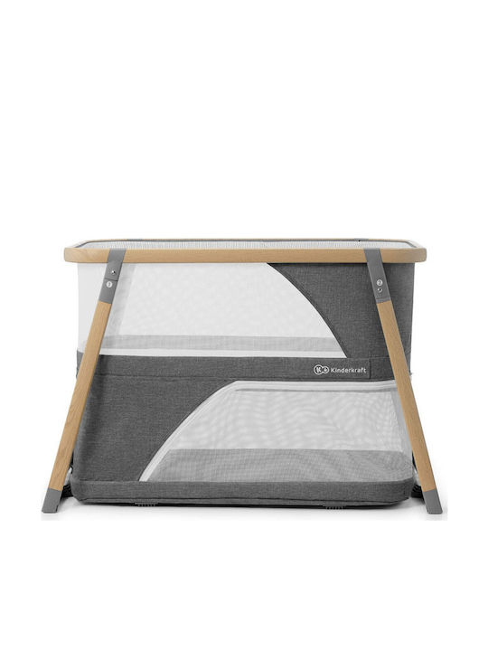 Kinderkraft Sofi 4 in 1 Παρκοκρέβατο 2 Επιπέδων με Στρώμα Γκρι 107x63cm KKLSOFIGRY0000 - Image 3