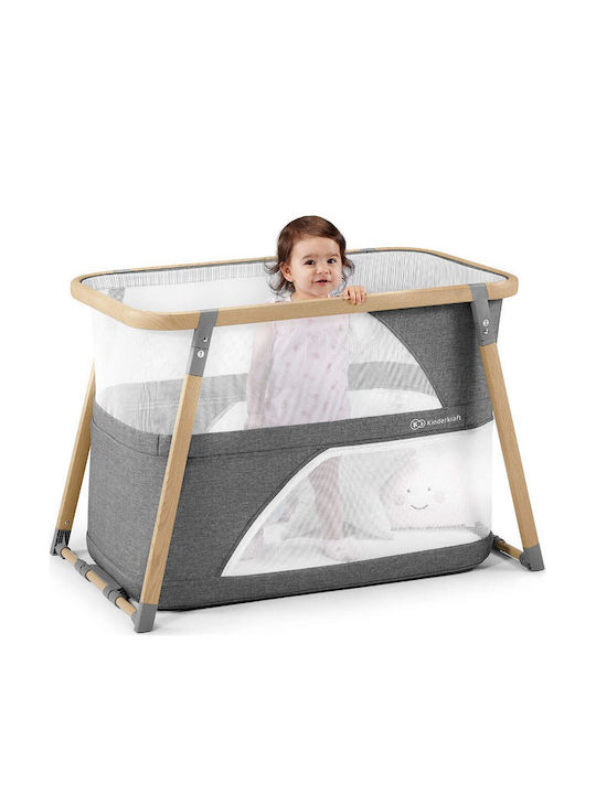 Kinderkraft Sofi 4 in 1 Παρκοκρέβατο 2 Επιπέδων με Στρώμα Γκρι 107x63cm KKLSOFIGRY0000 - Image 7