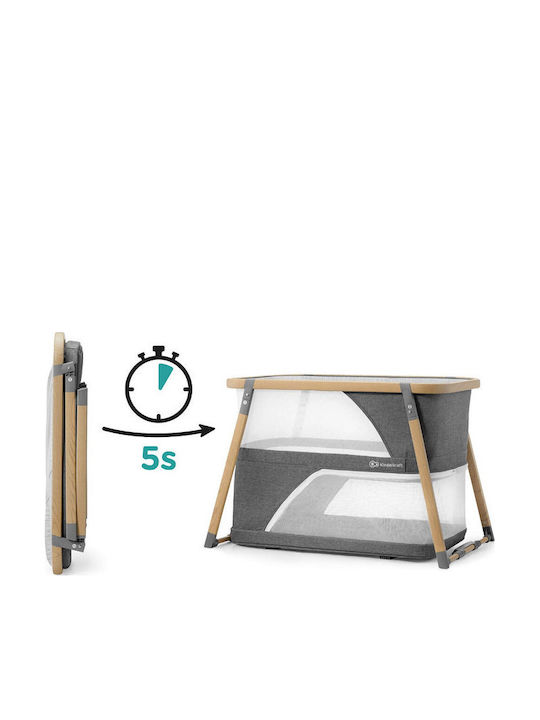 Kinderkraft Sofi 4 in 1 Παρκοκρέβατο 2 Επιπέδων με Στρώμα Γκρι 107x63cm KKLSOFIGRY0000 - Image 9
