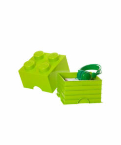 Alternative view of LEGO Παιδικό Κουτί Αποθήκευσης από Πλαστικό 4-Stud Πράσινο 25x25x18cm 40031220