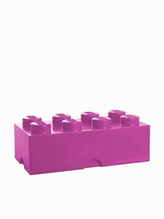 LEGO Παιδικό Κουτί Αποθήκευσης από Πλαστικό 8-Stud Μωβ 50x25x17cm 40041739