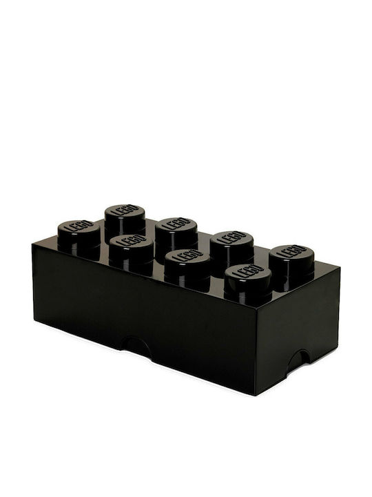LEGO Παιδικό Κουτί Αποθήκευσης από Πλαστικό 8-Stud Μαύρο 50x25x17cm 40041733