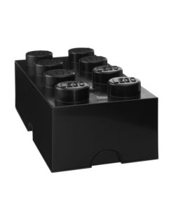 Alternative view of LEGO Παιδικό Κουτί Αποθήκευσης από Πλαστικό 8-Stud Μαύρο 50x25x17cm 40041733