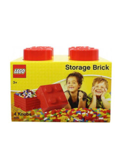 Alternative view of LEGO Παιδικό Κουτί Αποθήκευσης από Πλαστικό 4-Stud Κόκκινο 25x25x18cm 40031730
