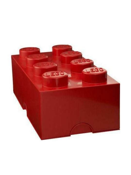 LEGO Παιδικό Κουτί Αποθήκευσης από Πλαστικό 8-Stud Κόκκινο 50x25x17cm 40041730 - Image 2