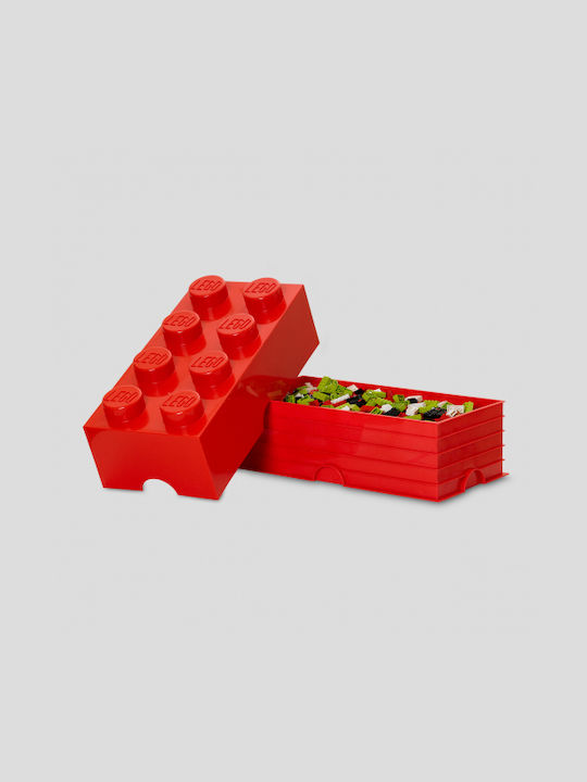 LEGO Παιδικό Κουτί Αποθήκευσης από Πλαστικό 8-Stud Κόκκινο 50x25x17cm 40041730 - Image 3