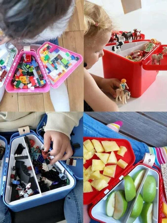 Trunki Παιδικό Κουτί Αποθήκευσης από Πλαστικό Teebee Τιρκουάζ 18x18x16cm 0443-GB01 - Image 2
