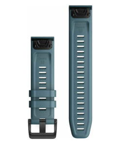 Alternative view of Garmin Quickfit 22 Λουράκι Σιλικόνης Μπλε (Fenix 5 / 5 Plus / 6 / 6 Pro / 7 / 7 Pro / 8 / E (47mm)) 010-12863-03