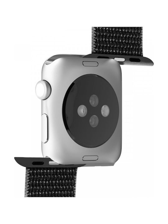 Puro Sport Band Λουράκι Υφασμάτινο Μαύρο (Apple Watch 38/40/41mm) - Image 3