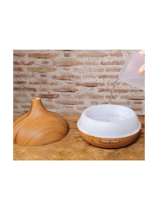 Cecotec Led Συσκευή Αρωματοθεραπείας Υπερήχων Pure Aroma 300 Yang με Χρονοδιακόπτη Καφέ 300ml 05282 - Image 2