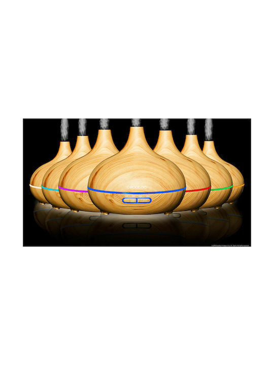 Cecotec Led Συσκευή Αρωματοθεραπείας Υπερήχων Pure Aroma 300 Yang με Χρονοδιακόπτη Καφέ 300ml 05282 - Image 4