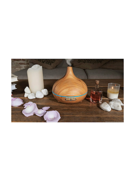Cecotec Led Συσκευή Αρωματοθεραπείας Υπερήχων Pure Aroma 300 Yang με Χρονοδιακόπτη Καφέ 300ml 05282 - Image 5