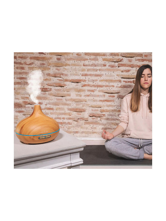 Cecotec Led Συσκευή Αρωματοθεραπείας Υπερήχων Pure Aroma 300 Yang με Χρονοδιακόπτη Καφέ 300ml 05282 - Image 9