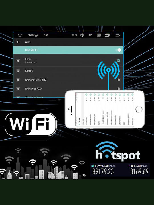 Ηχοσύστημα Αυτοκινήτου για Mercedes-Benz C Class (W203) 1999-2004 (Bluetooth/USB/WiFi/GPS/Apple-Carplay/Android-Auto) με Οθόνη Αφής 9.7" ME193-972 - Image 10