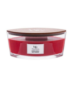 WoodWick Αρωματικό Κερί σε Βάζο με Άρωμα Crimson Berries Κόκκινο 453.6gr