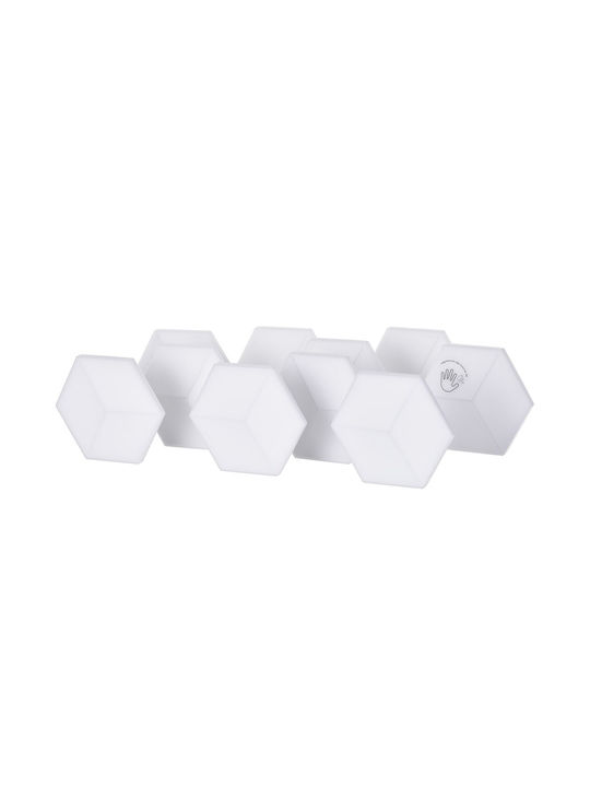 Govee Smart Διακοσμητικό Φωτιστικό Glide Hexa Pro LED RGBIC Hexagon 10τμχ H6066302 - Image 2