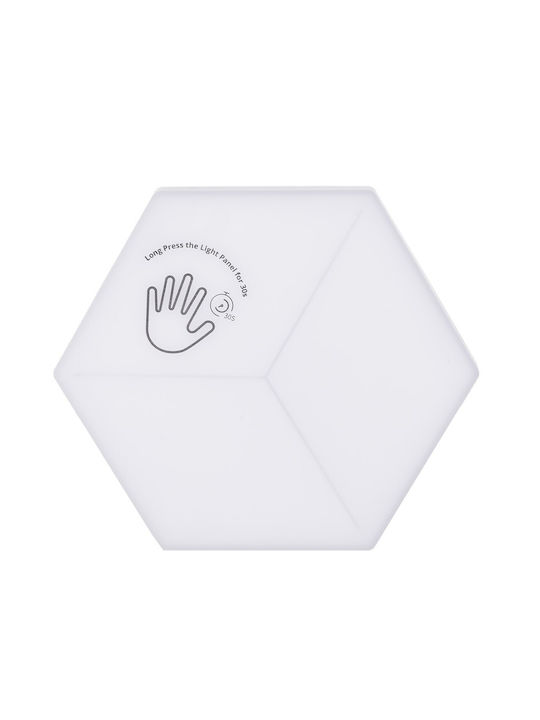 Govee Smart Διακοσμητικό Φωτιστικό Glide Hexa Pro LED RGBIC Hexagon 10τμχ H6066302 - Image 9