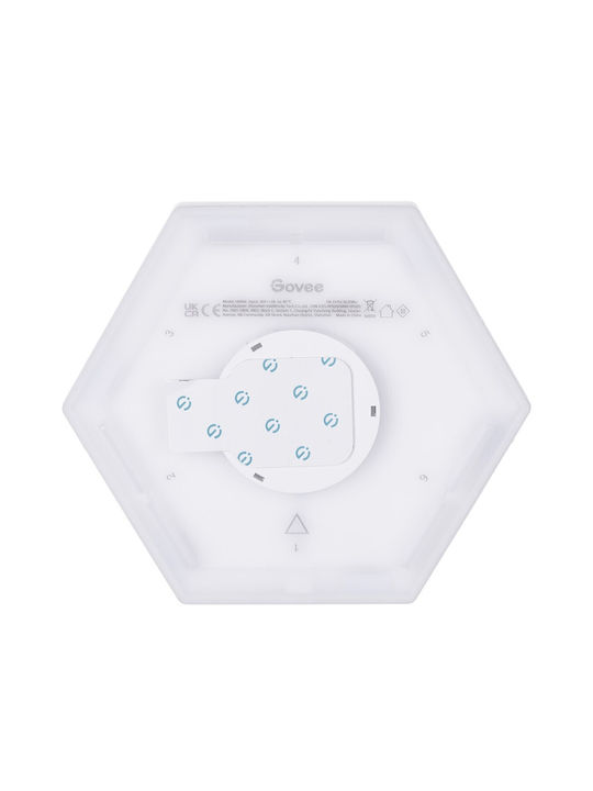 Govee Smart Διακοσμητικό Φωτιστικό Glide Hexa Pro LED RGBIC Hexagon 10τμχ H6066302 - Image 8