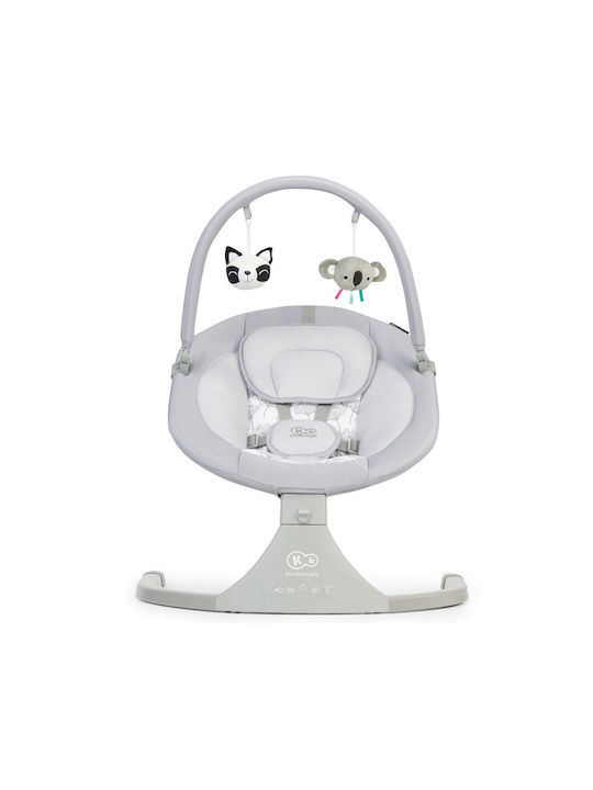 Kinderkraft Ηλεκτρικό Relax Μωρού Luli με Μουσική Grey για Παιδί έως 9kg KKBLULIGRY0000 - Image 6