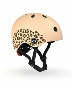 Scoot & Ride Leopard 96561 Παιδικό Κράνος για Ποδήλατο & Πατίνι Μπεζ