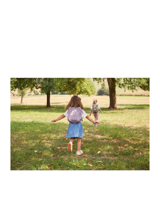 Laessig Tiny Bunny Σχολική Τσάντα Πλάτης Νηπιαγωγείου Μωβ 1203021778 - Image 8