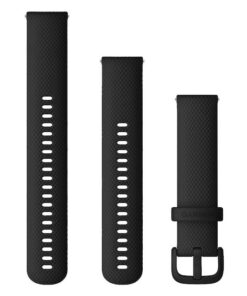 Alternative view of Garmin Λουράκι Σιλικόνης Μαύρο (Forerunner 55/245/645 / Vivoactive 3/5/HR / Venu Sq 2) 010-13021-03