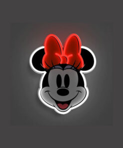 Alternative view of Παιδικό Φωτιστικό Τοίχου Led LED Neon Disney Minnie Printed Face 21.7X26cm