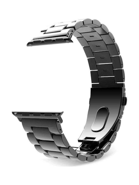 Tech-Protect Λουράκι Ανοξείδωτο Ατσάλι Μαύρο (Apple Watch 44/45/46mm/Ultra 49mm) TPRBSI4B - Image 3