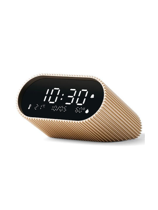 Lexon Ray Clock Επιτραπέζιο Ψηφιακό Ρολόι με Ξυπνητήρι Χρυσό LR155VG3 - Image 3