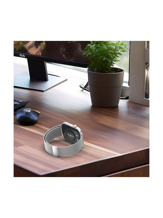Tech-Protect MILANESEBAND Λουράκι Ανοξείδωτο Ατσάλι Ροζ Χρυσό (Huawei Watch Fit 3 / 4 / 4 Pro) - Image 4