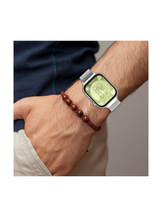 Tech-Protect MILANESEBAND Λουράκι Ανοξείδωτο Ατσάλι Ροζ Χρυσό (Huawei Watch Fit 3 / 4 / 4 Pro) - Image 5