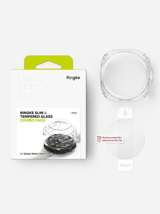 Ringke Tempered Glass για το Galaxy Watch Ultra 1τμχ - Image 8