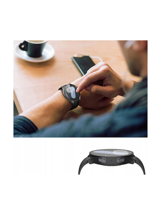 Tech-Protect DEFENSE360 Πλαστική Θήκη με Τζαμάκι σε Μαύρο χρώμα για Samsung Galaxy Watch 7 (44mm) - Image 3