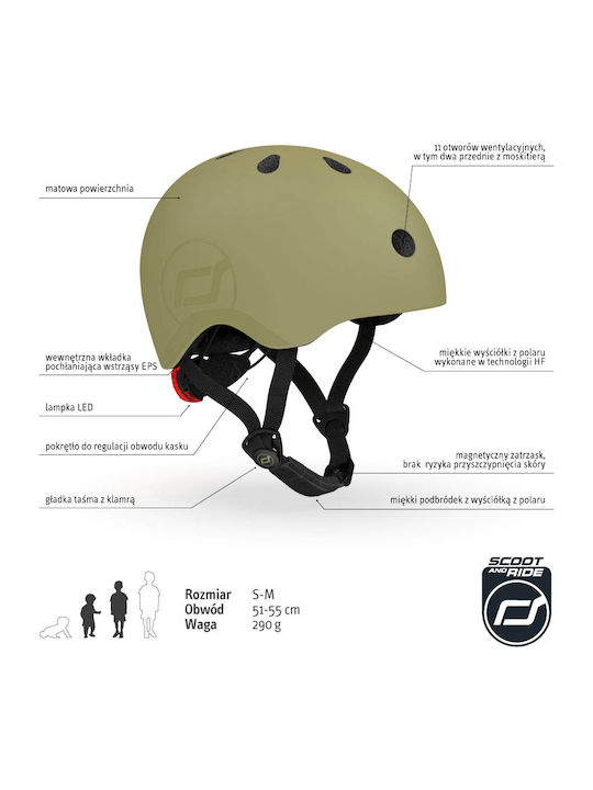 Scoot & Ride 00008 Παιδικό Κράνος για Ποδήλατο & Πατίνι - Image 4