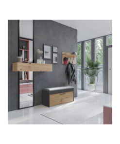 Alternative view of Parma Shoe Cabinet Parma Anthracite Artisan