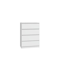 Malwa M4 White Chest Drawers