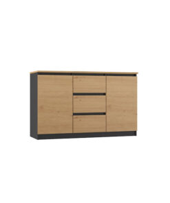Malwa 2d3s/ba Anthracite Artisan Chest Drawers